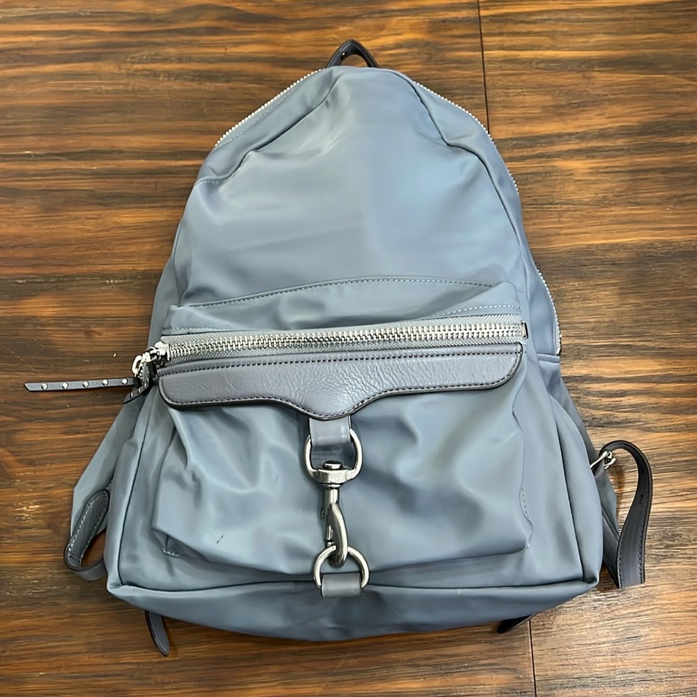{Rebecca Minkoff}Always on MAB gray nylon Backpack